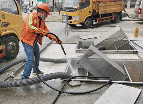 东英镇隔油池清理